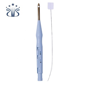 SKC – stylo de broderie <span class=keywords><strong>magique</strong></span> en plastique, <span class=keywords><strong>aiguille</strong></span> de poinçon réglable, outil de <span class=keywords><strong>couture</strong></span> en laine épaisse - Product Image 1