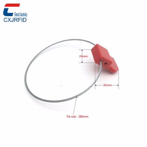 उच्च सुरक्षा इलेक्ट्रॉनिक सील निविड़ अंधकार निष्क्रिय uhf एनएफसी आरएफआईडी केबल टाई टैग के लिए कंटेनर - Product Image 3