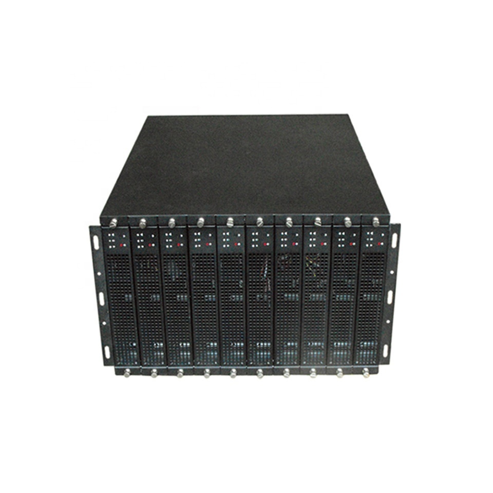 Toploong DH лопастное серверное шасси OEM большой Серверный корпус с 10 шт. 1U лопастное пустое шасси
