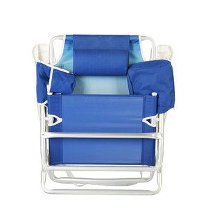 Silla de Playa Plegable de Aluminio Kejie para Exteriores con Bolsillos y Porta Botella - Product Image 2