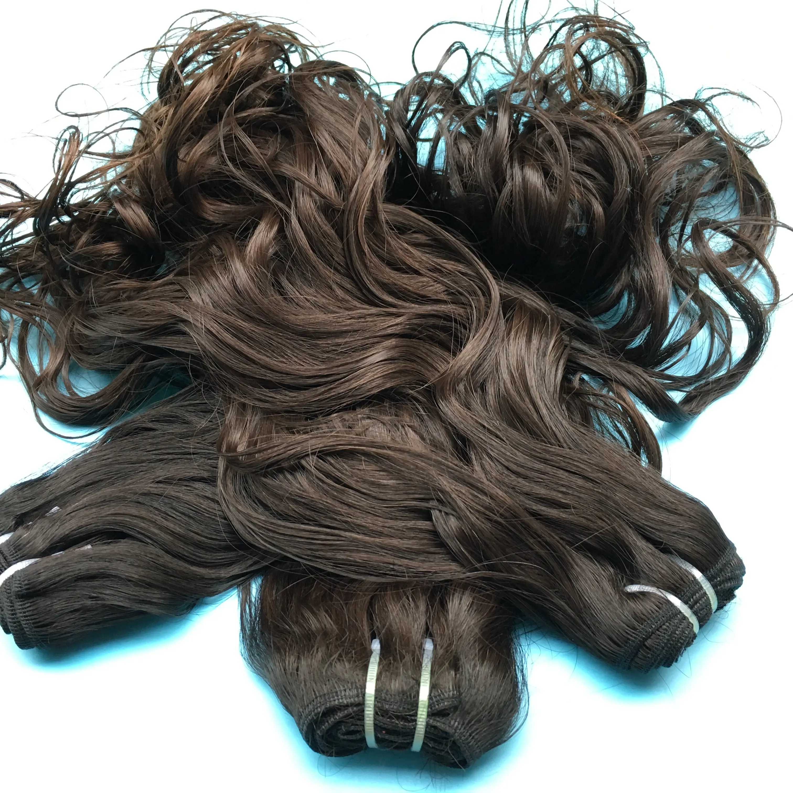 The best quality fayuan human hair unprocessed raw virgin brazilian human hair wet and wavy weave