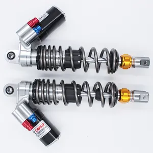 Amortisseur hydraulique réglable pour moto, Double ressort, 280Mm, 2 amortisseurs, offre spéciale