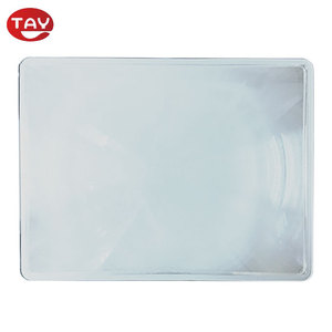 حجم <span class=keywords><strong>A4</strong></span> 3X صلب فريسنل عدسة أكريليك صفحة كاملة المكبر ورقة - Product Image 3