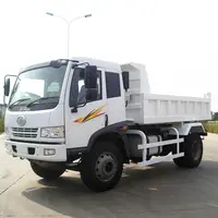 FAW 4x2 4x4 5 12 톤 Xichai 작은 티퍼 미니 덤퍼 트럭