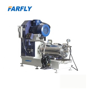 FARFLY FSP-50 Coaiting Horizontal Bead <strong>Mill</strong> <strong>for</strong> <strong>Paint</strong> <strong>Lab</strong> Small Grinding Machines Hard Alloy <strong>Disk</strong> China Sand <strong>Mill</strong> 220V/380V 37KW - Product Image 4