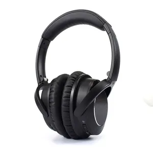 Casque d'écoute stéréo pliable et sans fil, avec fil, oreillettes Bluetooth, Hi-Fi, ANC01