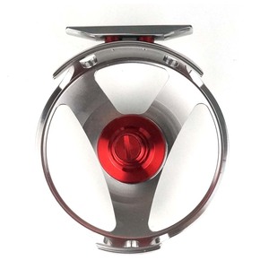 Mulinello da Pesca a Mosca per Acqua Salata all'Ingrosso in Alluminio CNC con Frizione a Dischi Multipli in Nano Carbonio, Bobina Large Arbor, per Torrente e Fiume, Mano Sinistra CNC-NVIS-UY (B05) - Product Image 5