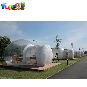 सस्ते inflatable तम्बू पारदर्शी बुलबुला तम्बू inflatable