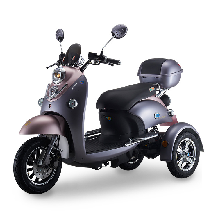 800W EL 3-х колесный трехколесные Skuter Электрический Vespa трехколесного велосипеда скутера/мотоцикла из Eletrica, способный преодолевать Броды для взрослых