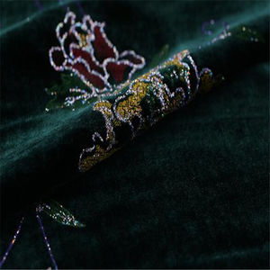 المؤهلين الحرير لوركس المخملية نسيج ثوب مسائي بطانة شيونغسام - Product Image 2