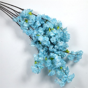 Fleur de <span class=keywords><strong>cerisier</strong></span> artificielle D1179, cm, fausses <span class=keywords><strong>fleurs</strong></span>, pour un décor de mariage, pièce centrale - Product Image 3