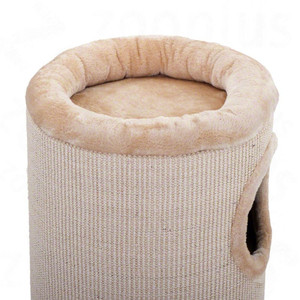 Tiragraffi per Gatti a Forma di Barile con Albero, Letto e Casa, Gioco e Attività - Product Image 6