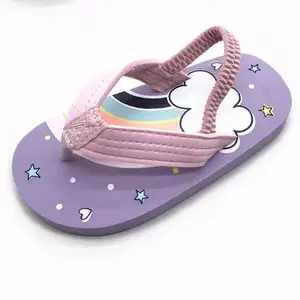 Latest New Funny Nude Kid Flip FLops Cartoon Character Little Girl Bedroom Slipper