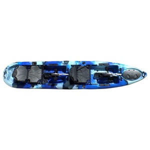 2019 Tendance 14ft Tandem <span class=keywords><strong>Pêche</strong></span> <span class=keywords><strong>Kayak</strong></span> <span class=keywords><strong>De</strong></span> Chine Pédale Entraînement Pêcheur Bateau Canoë pour Adultes - Product Image 5