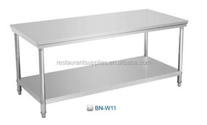 <span class=keywords><strong>Table</strong></span> de cuisine mobile en acier inoxydable avec roulettes, <span class=keywords><strong>table</strong></span> de travail commerciale en <span class=keywords><strong>inox</strong></span> pour cuisine de restaurant - Product Image 3