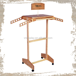 Modern Good Quality <b>Wooden</b> Stand Clothes <b>Hanger</b> Rack Living Room Furniture Coat Rack for Hotel Use - Product Image 5