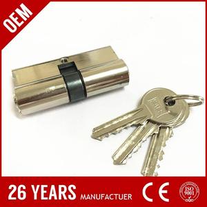 <span class=keywords><strong>DOMUS</strong></span> zamak S канавные ключи, Европейский профиль, латунный врезной замок, цилиндр с никелевой щеткой - Product Image 5