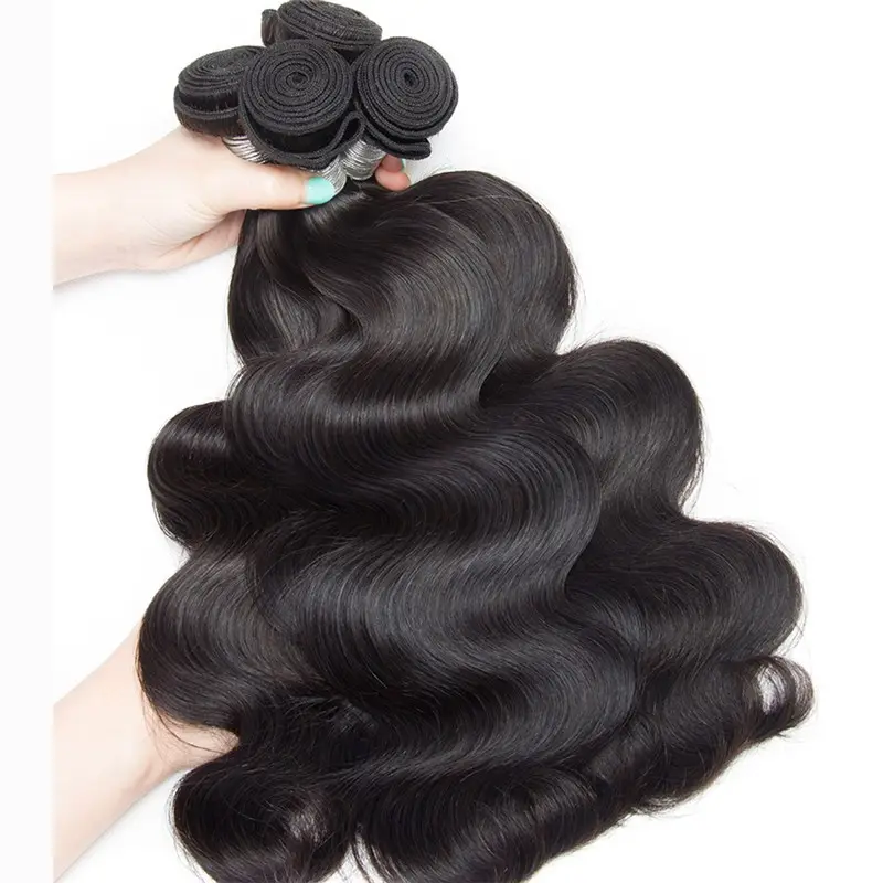 Fast Shipping Wholesale Hair Bundles 9a grades Virgin Remy Malaysian body wave Hair Weft