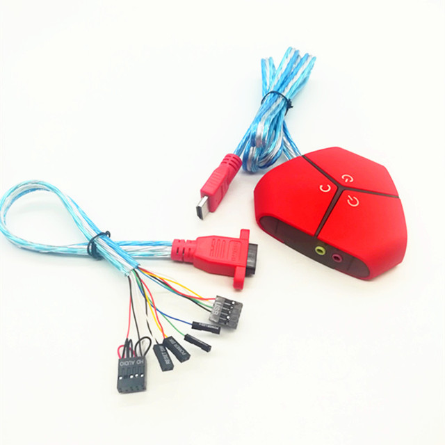 Best Selling Computer Accessories Used Computer Controlled Power Switch with HDD Reset Button