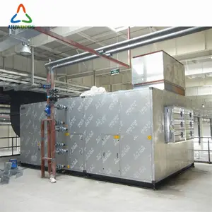 Modern mushroom growing hvac air handling AHU system with heat recovery