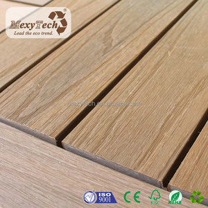 Lắp Đặt Đơn Giản Suportect WPC <span class=keywords><strong>Decking</strong></span> <span class=keywords><strong>Composite</strong></span> Sàn Gạch Cho Ban Công - Product Image 5