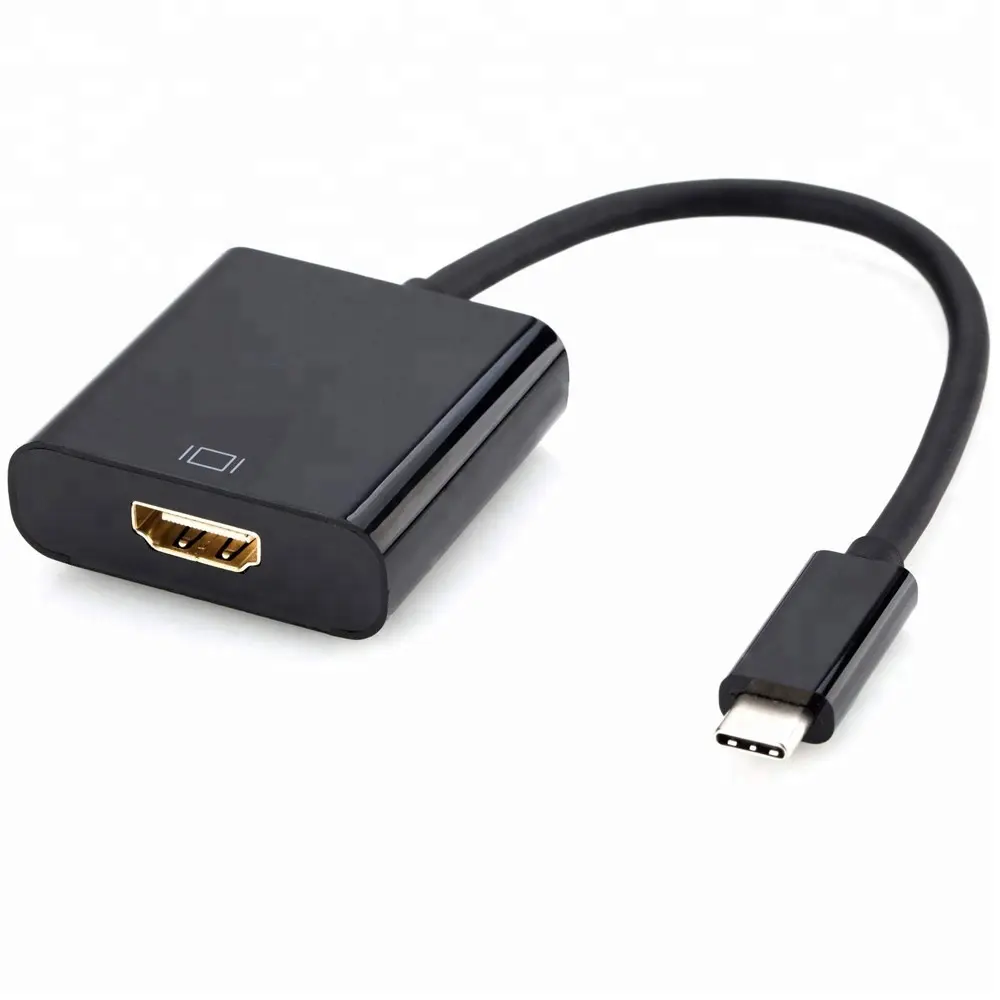 Gold Plated USB 3.1 USB-C Type C to HDMI Adapter Converter Cable