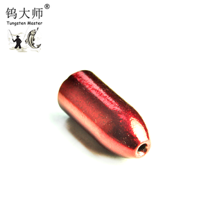 텅스텐 텍사스 드롭, 텅스텐 드롭 샷 배럴 무게 눈물 드롭 스타일 싱커 다운 샷 싱커 일반 색상 - Product Image 3