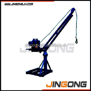 पोर्टेबल उठाने मिनी क्रेन/छोटे निर्माण आउटडोर लिफ्ट क्रेन - Product Image 2