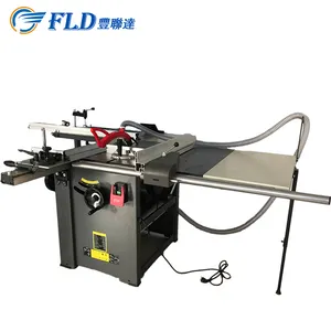 High precision sliding table panel saw machine for wood cutting