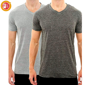 Nuevo estilo Atlético <span class=keywords><strong>camiseta</strong></span> malla V cuello Tri Fit camisas para hombres - Product Image 4