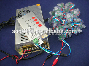 Lập Trình 0.3W Ws2811 <span class=keywords><strong>Lpd6803</strong></span> 12Mm Sqaure <span class=keywords><strong>Pixel</strong></span> Led Nút 5V Đầu Vào - Product Image 4