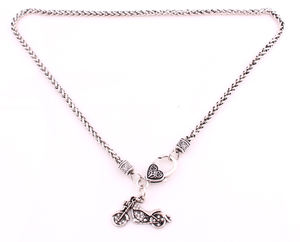 नई शैली लटकन गहने गुंडा शैली मोटरसाइकिल किशोरी हार - Product Image 2