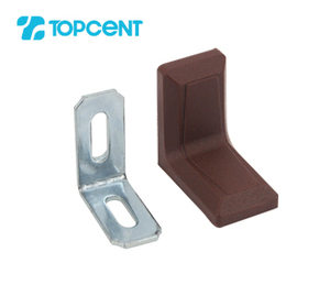 Braket Sudut L dari Plastik & Baja untuk Pemasangan di Dinding, Perabot Modern, untuk Penggunaan di Apartemen dan Rumah Sakit - Product Image 2