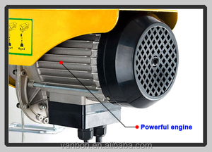 PA500A 250/500กิโลกรัมมินิรอกเชือกลวดรอกไฟฟ้าขนาดเล็กอุปกรณ์ยกขนาดเล็กมินิรอกเชือกลวดไฟฟ้า - Product Image 2