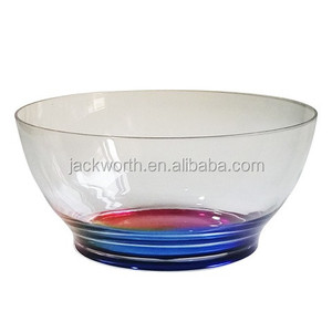 10นิ้วพลาสติกอะคริลิให้บริการชามผสม - Product Image 2