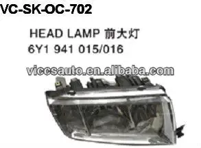 Lampada da testa per skoda fabia 00-04