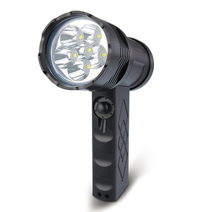 UniqueFire Lampu Sorot Led Strobo 5000lm Lampu Sorot Led Paling Kuat - Product Image 1