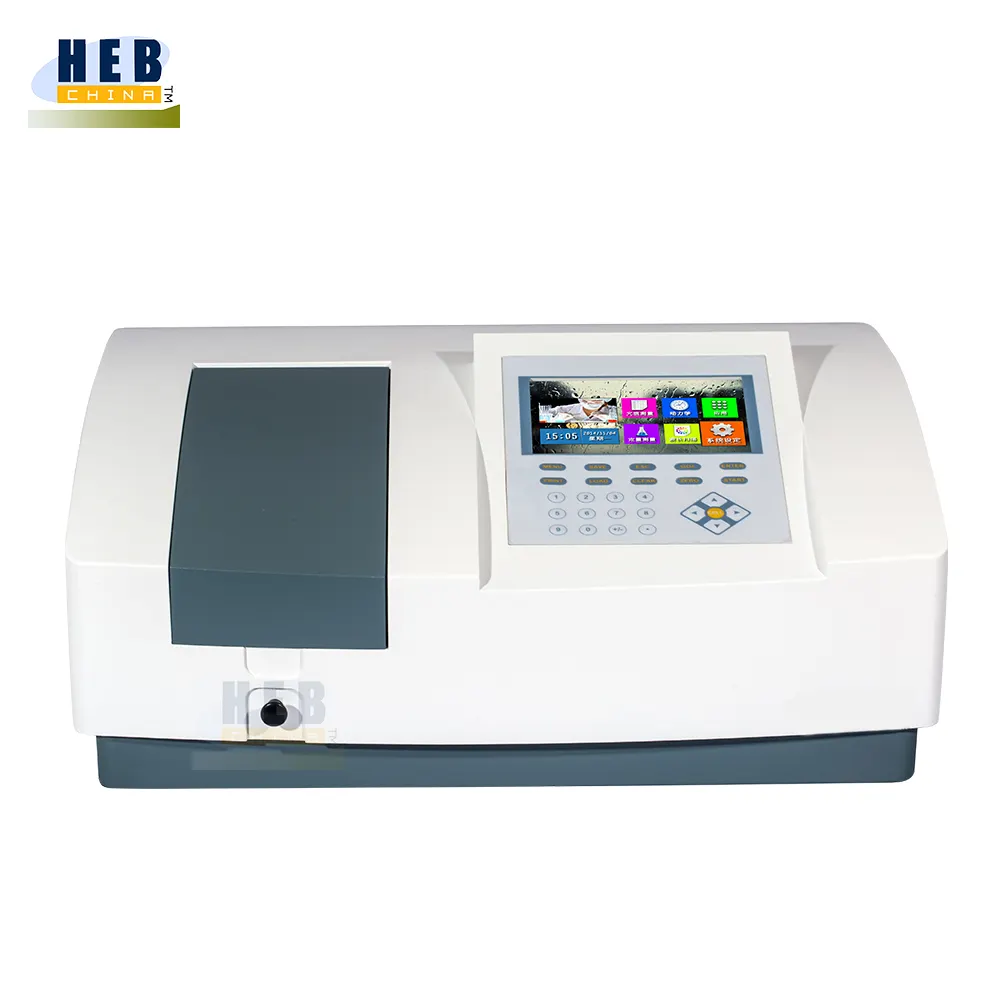 HS-6000 प्लस डबल बीम के लिए रंग स्क्रीन यूवी स्पेक्ट्रोमीटर धातु विश्लेषण