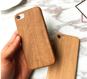 Wd01B diseño de lujo al por mayor de accesorios del teléfono duro madera caja del teléfono celular para el iPhone 7 6 - Product Image 5
