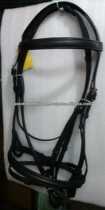 Vente en gros, cuir véritable, bride de course de cheval, Dressage, escargot, équipement équestre, accessoires, léger, noir, marron, bas quantité minimale de commande - Product Image 5
