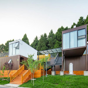 บ้านสำเร็จรูปภาชนะบ้านรถตู้สำหรับขายฟิลิปปินส์บ้านภาชนะกระท่อมสำเร็จรูปสำหรับขาย
