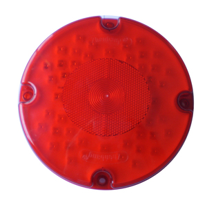 Dot SAE CE E-MARK7 inch vòng đỏ Piranha 44 Led Xe buýt trường học dừng lại phía sau đuôi đèn phanh đèn - Product Image 2