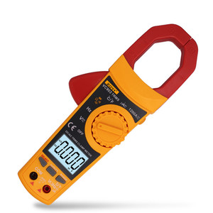ZOYI VC903 Meteran Jepit Digital, Pengukur Suhu Frekuensi Ohm Arus 1200A Voltase AC DC True-rms VC903