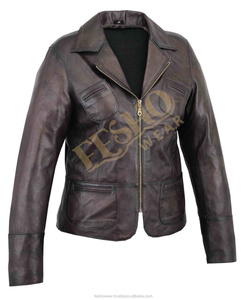 เสื้อเบลเซอร์แฟชั่นสำหรับผู้หญิง, เสื้อเบลเซอร์มอเตอร์ไซค์ระบายอากาศได้ดีสำหรับฤดูใบไม้ร่วง/ฤดูหนาว - Product Image 1