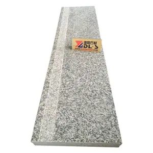 Chinese Outdoor Natural Cheap Light Grey White G602 Granite Exterior Step Stairs Price