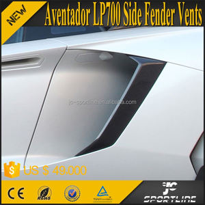Fiber de carbon winnower Side Fender Vents for Lamborghini Aventador LP700-4 Roadster Convertible doors OEM style - Product Image 1