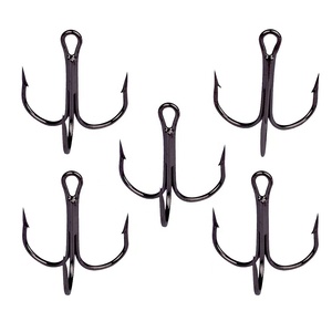 High Carbon Steel Durable Treble Assist Jig Fishing Hook