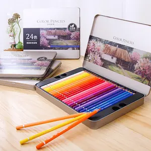 คุณภาพสูงสีไม้ prismacolor guanghui ชุดดินสอสี