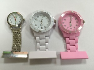 Orologio Portatile Unisex con Quadrante in Vetro e Cinturino in Plastica per Medici e Infermieri - Ottimo Regalo Colorato Tascabile Larghezza 16mm - Product Image 6