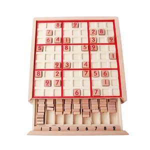 Wooden Sudoku Block Educational Games for Kids